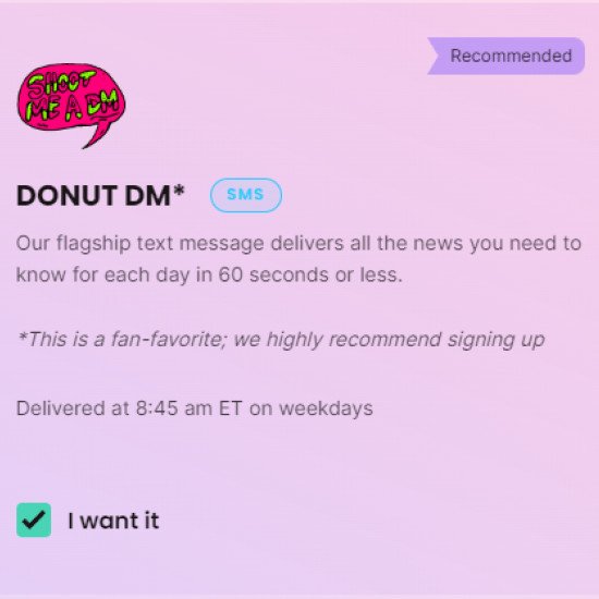 DONUT DM