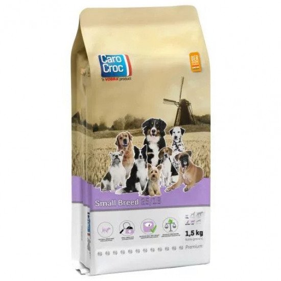 CaroCroc Small Breed Meat & Poultry & Rice - Dog Food