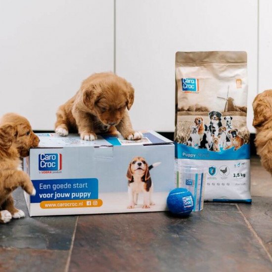 CaroCroc Puppy Package Large - Dog Food - Poultry Meat Rice 1.5 kg Puppies