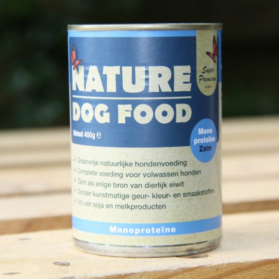 Nature Dog Food Monoproteïne Natvoer Zalm