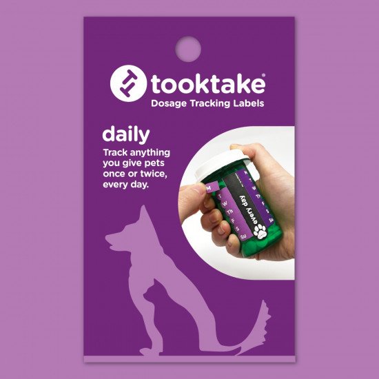 Tooktake Daily Labels for Pets