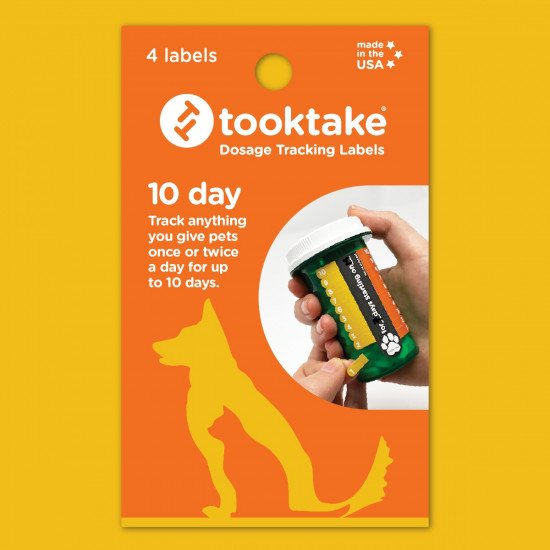 Tooktake 10-day Labels for Pets
