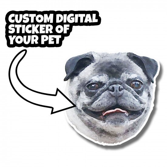 Custom Digital Sticker from Your Photos