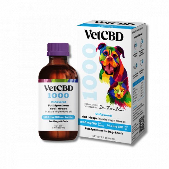 VetCBD Hemp 1000 mg Tincture