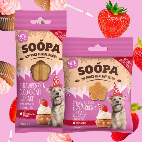 Strawberry & Coco-Cream BIRTHDAY treats